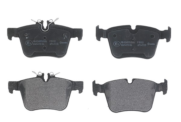Комплект тормозных колодок дискового тормоза BREMBO P50122