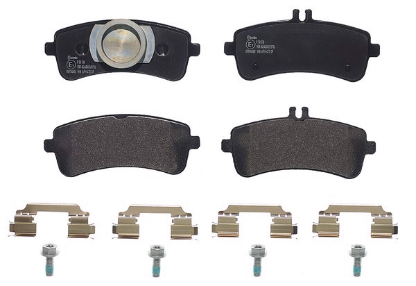Колодки тормозные дисковые BREMBO P50130