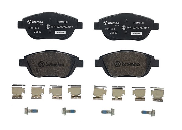 Тормозные колодки BREMBO P61103X