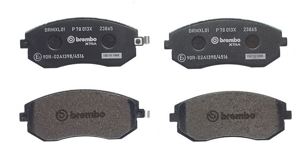 Тормозные колодки BREMBO P78013X