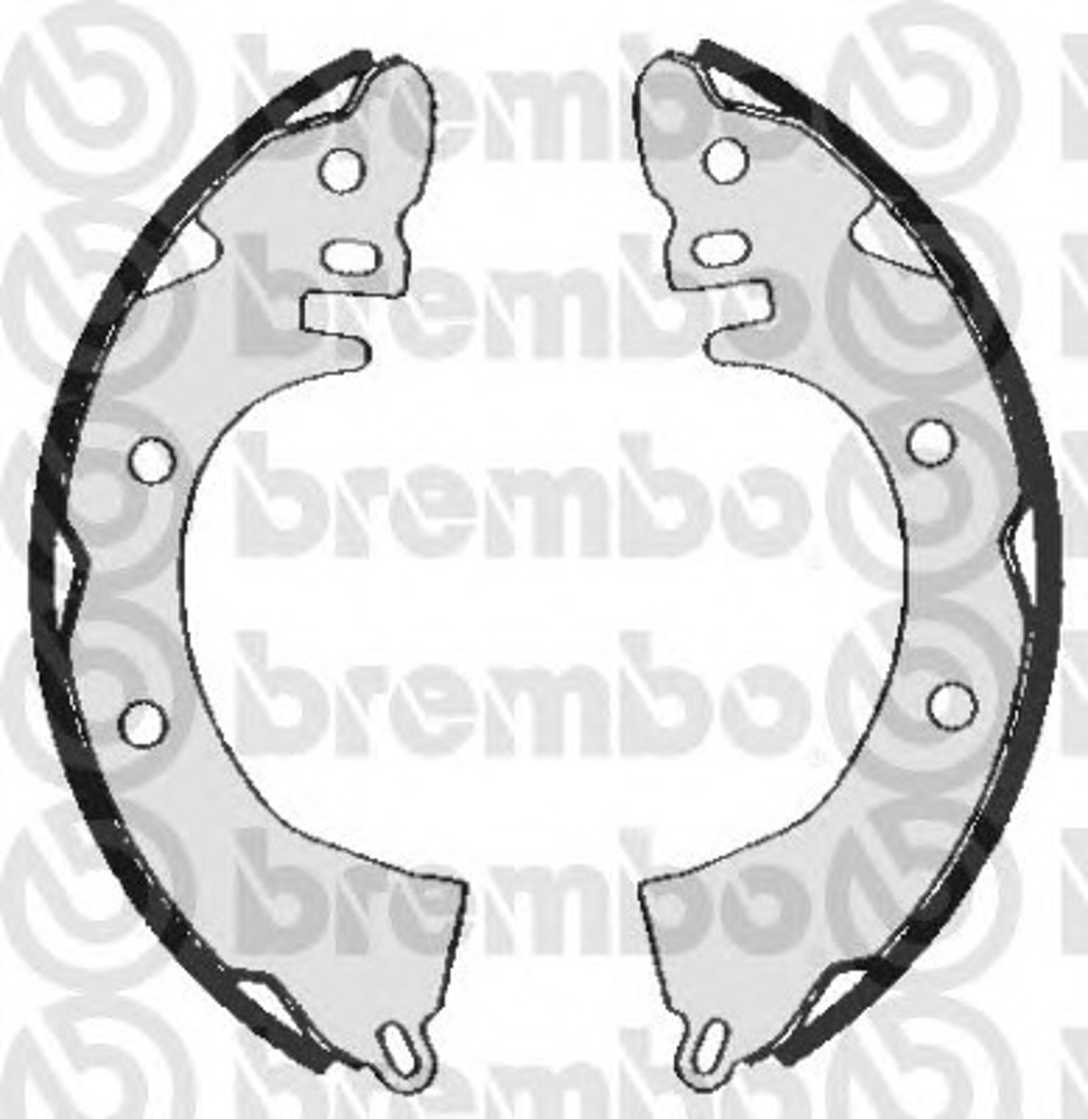 Колодки тормозные BREMBO S54502