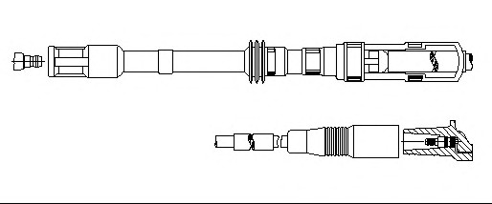 Провод высоковольтный BREMI 198/74