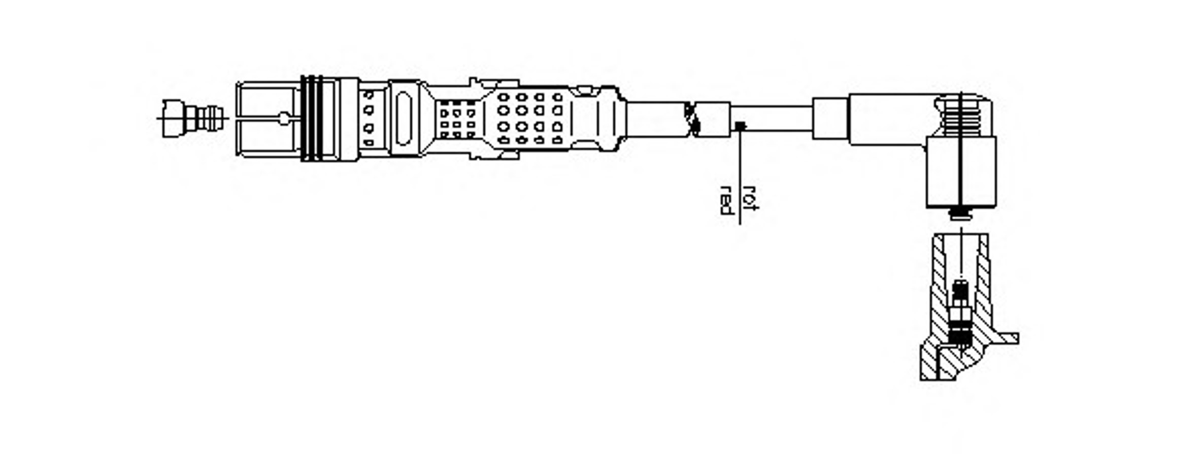 Провод зажигания BREMI 1A24E86