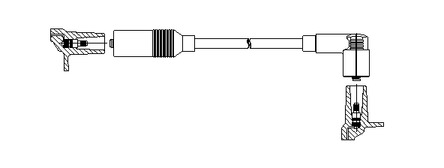 Провод высоковольтный BREMI 115/60