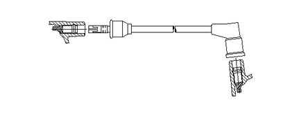 Провод высоковольтный BREMI 314/70