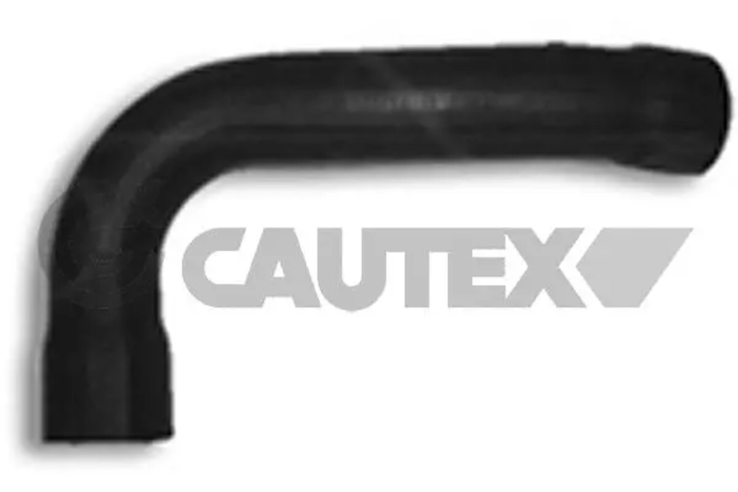 Патрубок системы охлаждения радиатора bmw 5 e34 520/525 -90 CAUTEX 206005