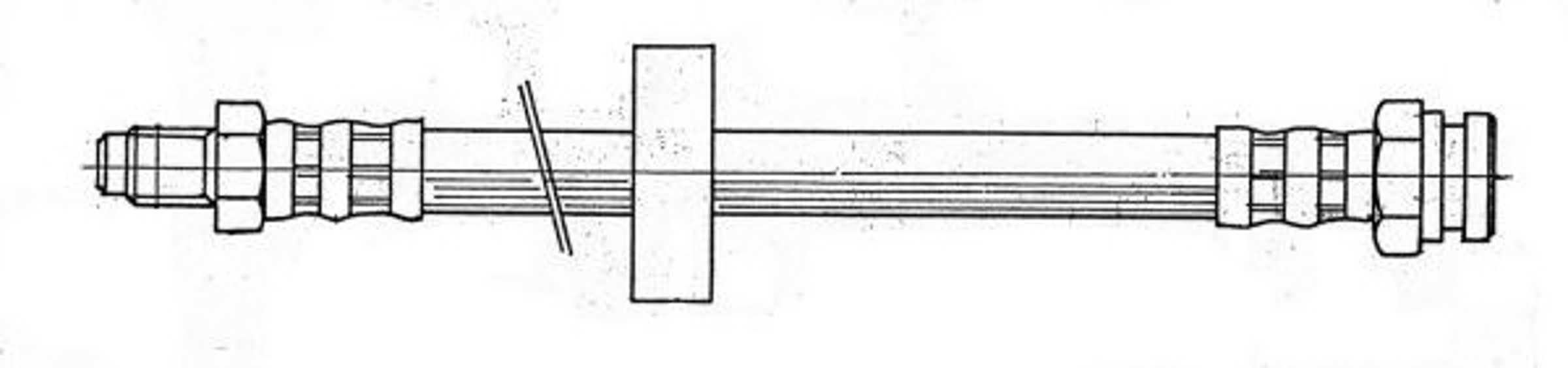 Шланг тормозной CEF 516717
