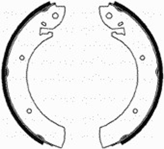 Комплект тормозных колодок CIFAM 153-342