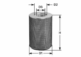 Фильтр воздушный CLEAN FILTERS MA712
