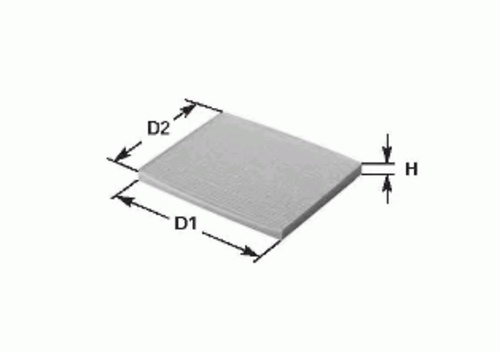 Салонный фильтр CLEAN FILTERS NC2351CA