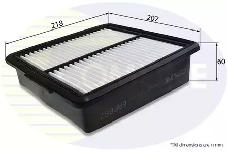 Air filter COMLINE EAF887