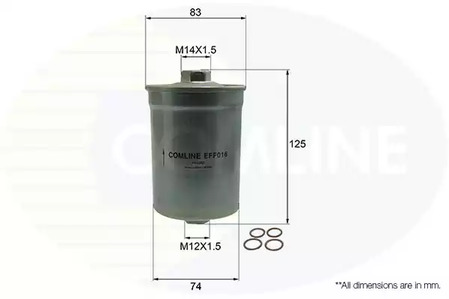 Фильтр топливный COMLINE EFF016