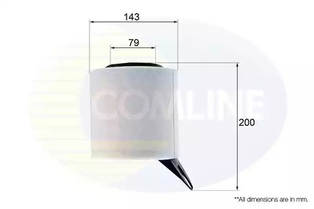 Фильтр воздушный COMLINE EAF583