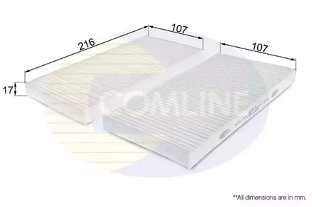 Фильтр салона COMLINE EKF261
