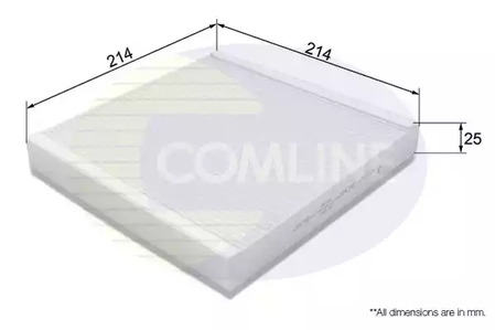 Фильтр салона COMLINE EKF169