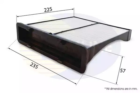 Фильтр салона COMLINE EKF363