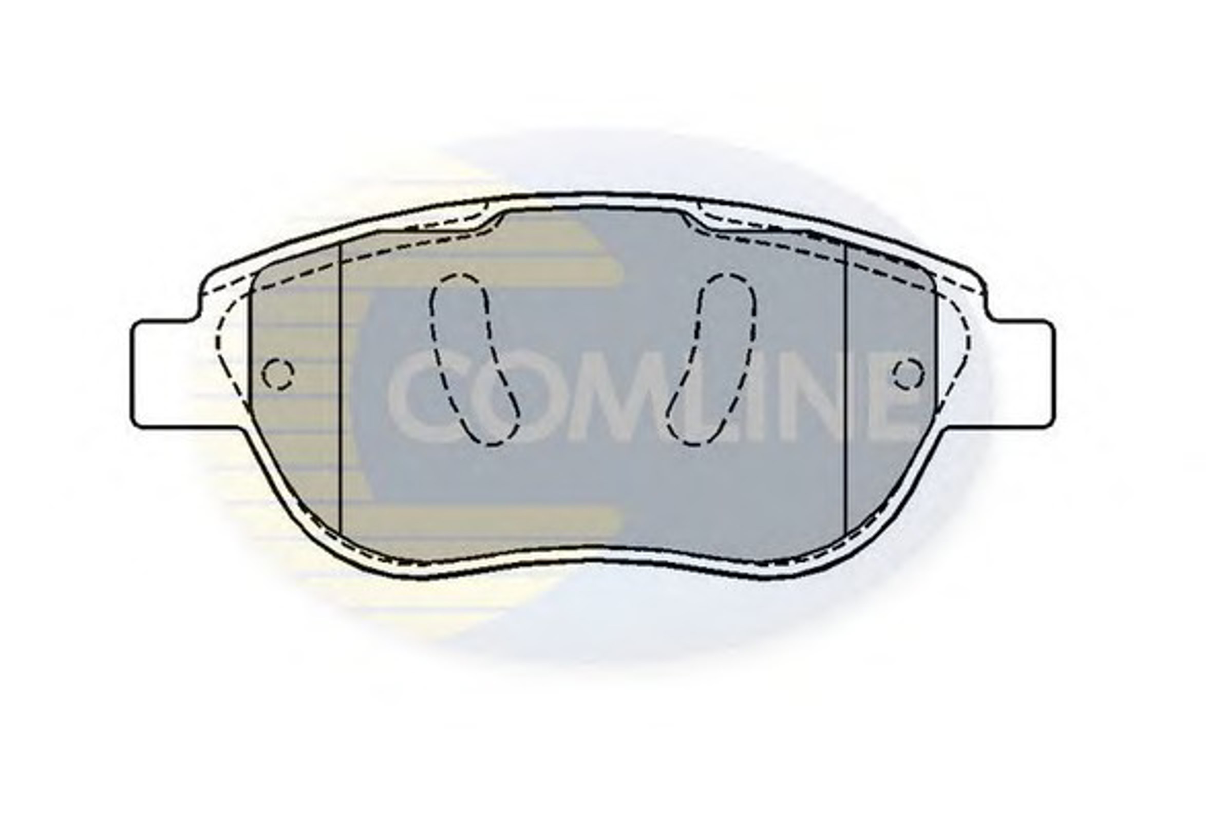 Колодки тормозные дисковые COMLINE CBP01748