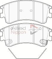 Колодки тормозные дисковые передние комплект COMLINE CBP3950