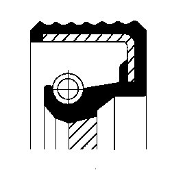 Сальник кпп CORTECO 010 194 83B