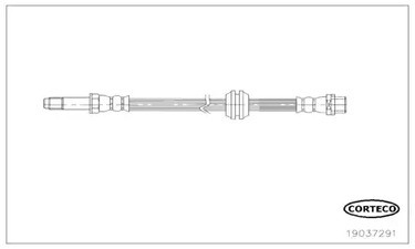 Тормозной шланг CORTECO 19037291