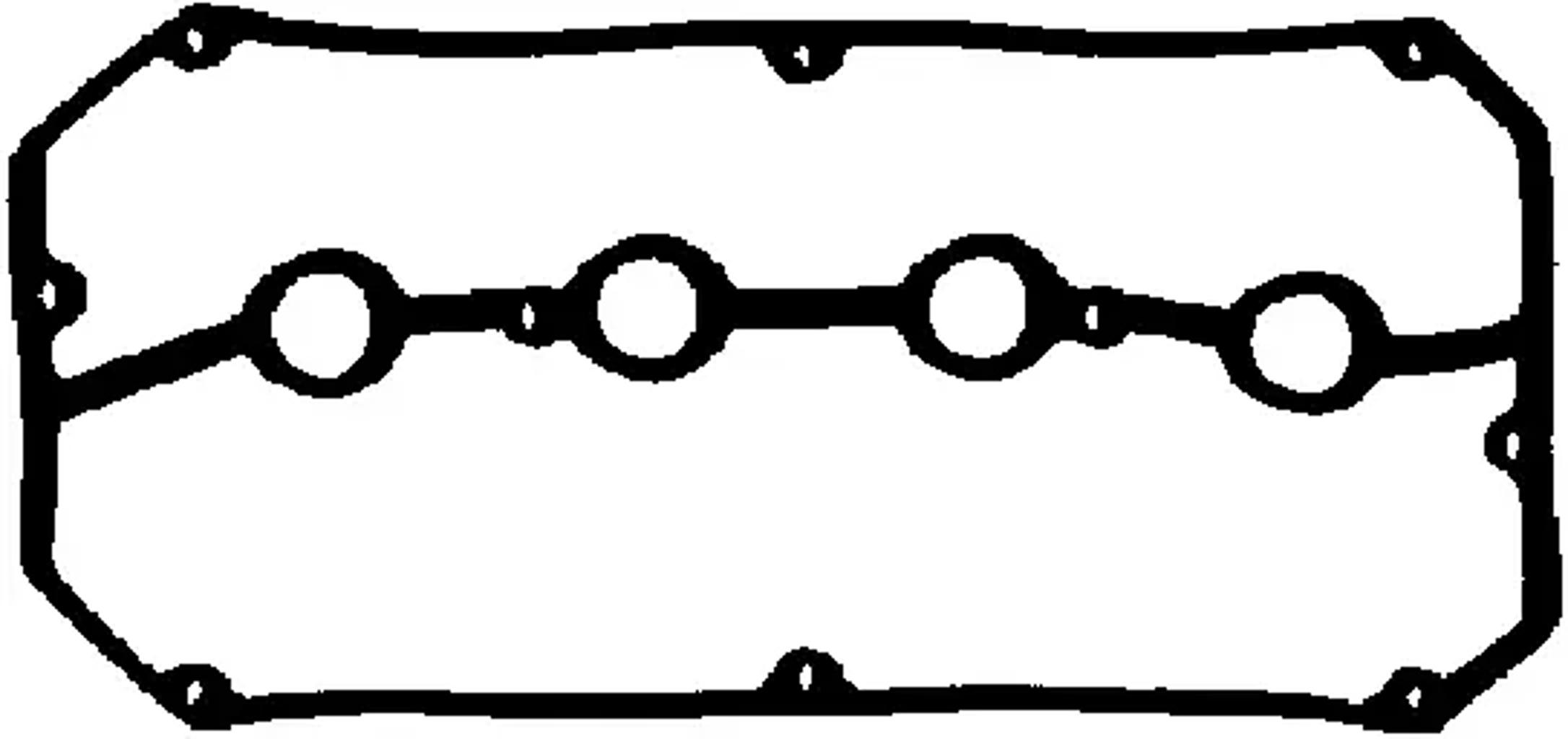 Прокладка клапанной крышки kia carens ii 1.6 02- rio универсал 1.5 16v 00-05 CORTECO 440120P