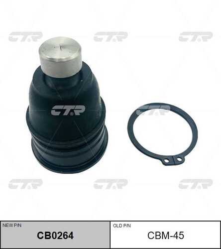 Cb0264 опора шаровая переднего нижнего рычага замена cbm-45 CTR CB0264