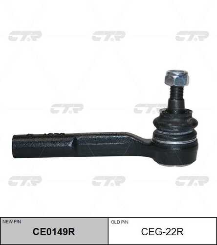 Наконечник рулевой тяги прав opel astra h рейка zf 03/04- zafira b рейка CTR CE0149R