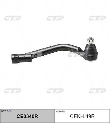 Наконечник рулевой тяги прав CTR CE0340R