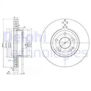 Тормозные диски DELPHI BG3838