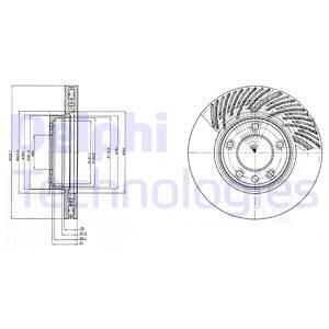 Тормозные диски DELPHI BG9949