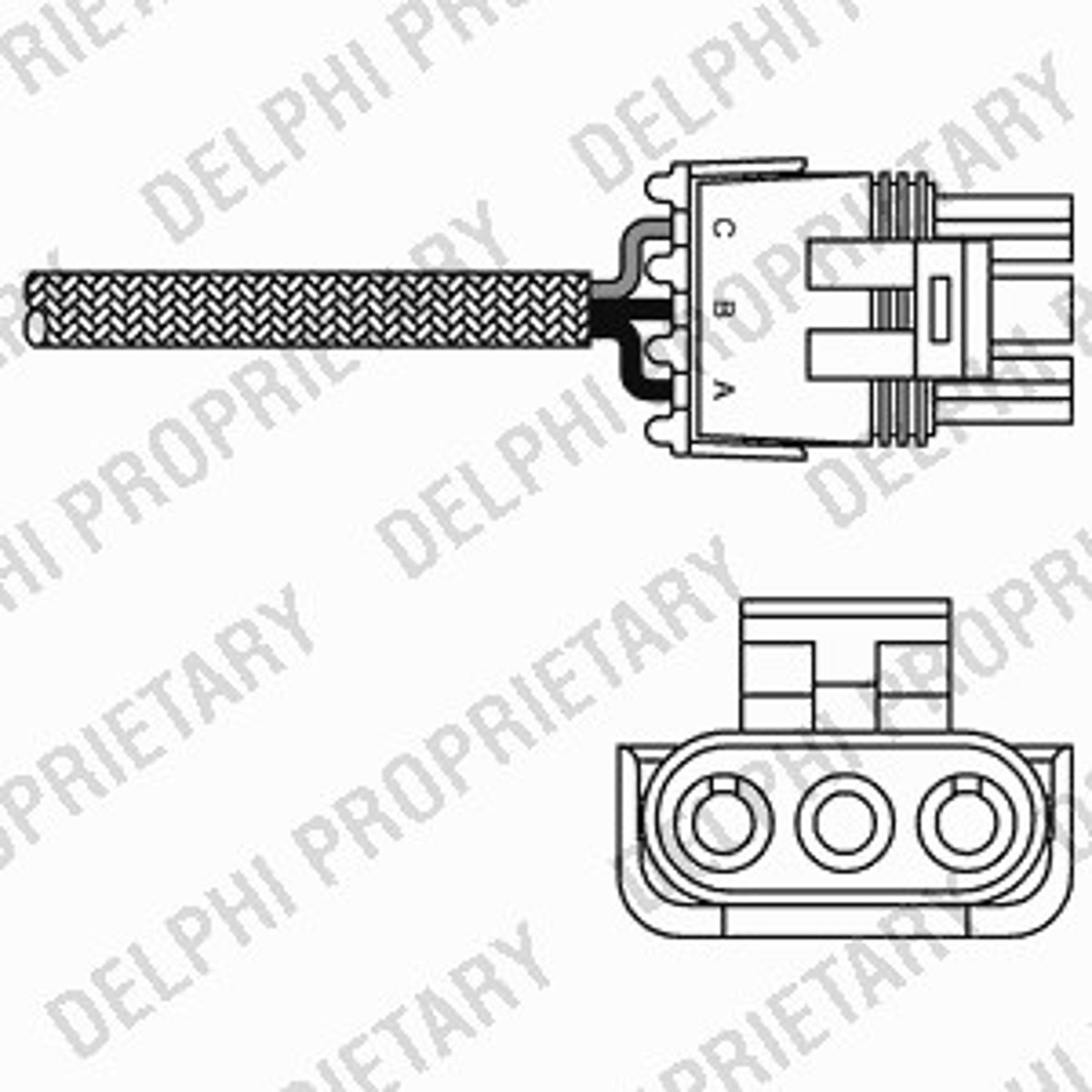 Лямбда-зонд DELPHI ES10996-12B1