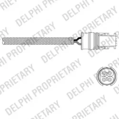 Датчик давления наддува во впускном коллекторе DELPHI ES20175-12B1