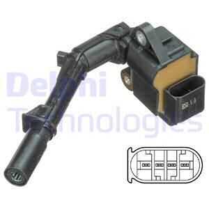 Катушка зажигания DELPHI GN10690-12B1