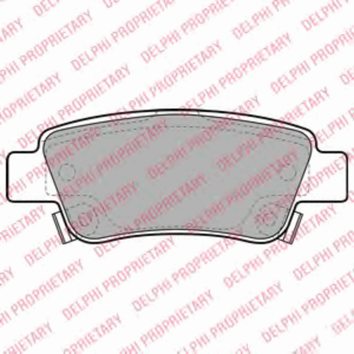 Тормозные колодки DELPHI LP2047