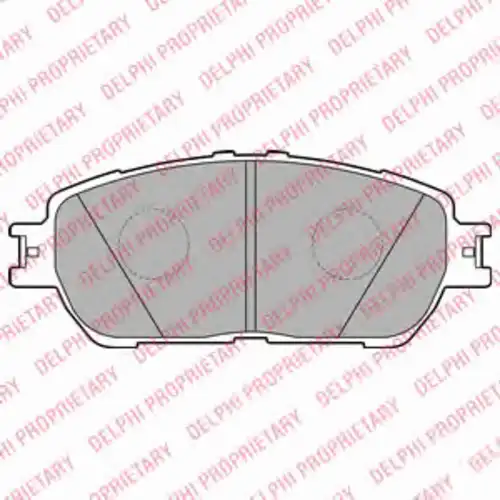 Тормозные колодки DELPHI LP2132