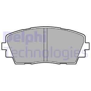 Тормозные колодки DELPHI LP2296