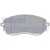 Колодки тормозные дисковые комплект DELPHI LP3401