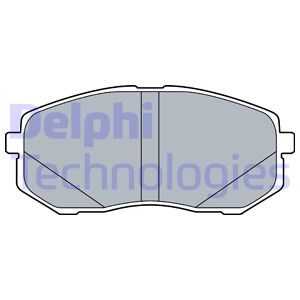 Колодки тормозные дисковые комплект DELPHI LP3538
