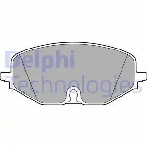 Колодки тормозные дисковые комплект DELPHI LP3663