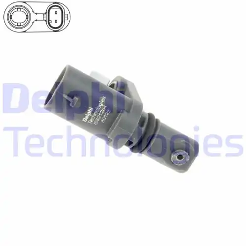 Ss21264-12b1 датчик abs задн лев/прав ds ds 4 ii ds 7 ds 9 citroen berlingo berlingo/minivan c4 DELPHI SS21264-12B1