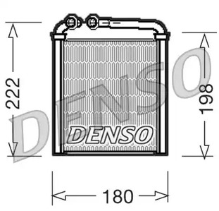Теплообменник отопления салона DENSO DRR32005