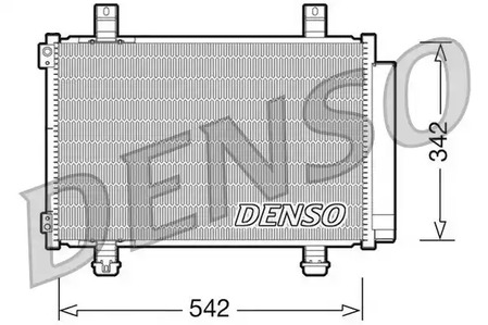 Конденсатор кондиционера DENSO DCN47005