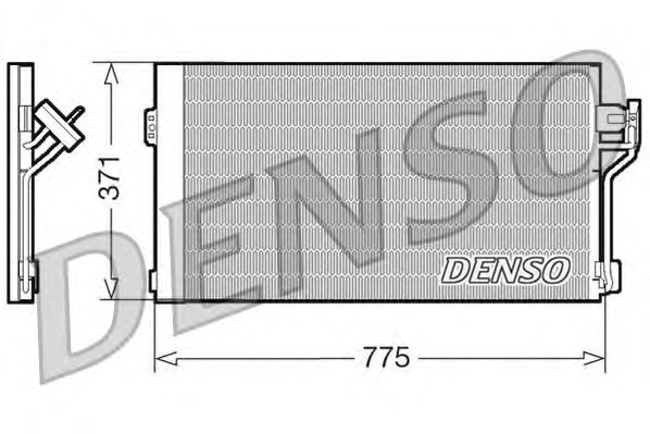 Конденсатор кондиционера DENSO DCN17050