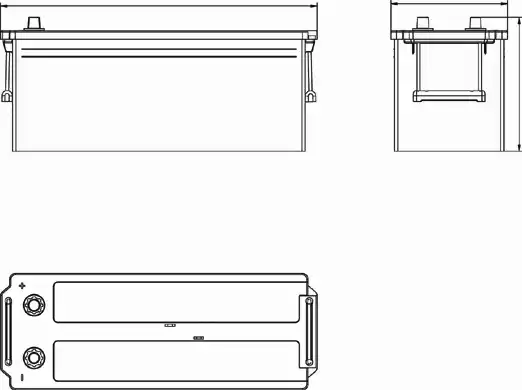 Аккумулятор DETA DF1453