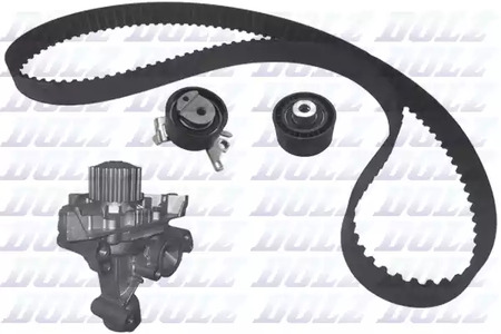 Комплект грм с водяным насосом DOLZ KD056