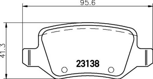 Колодки тормозные дисковые DON PCP1249