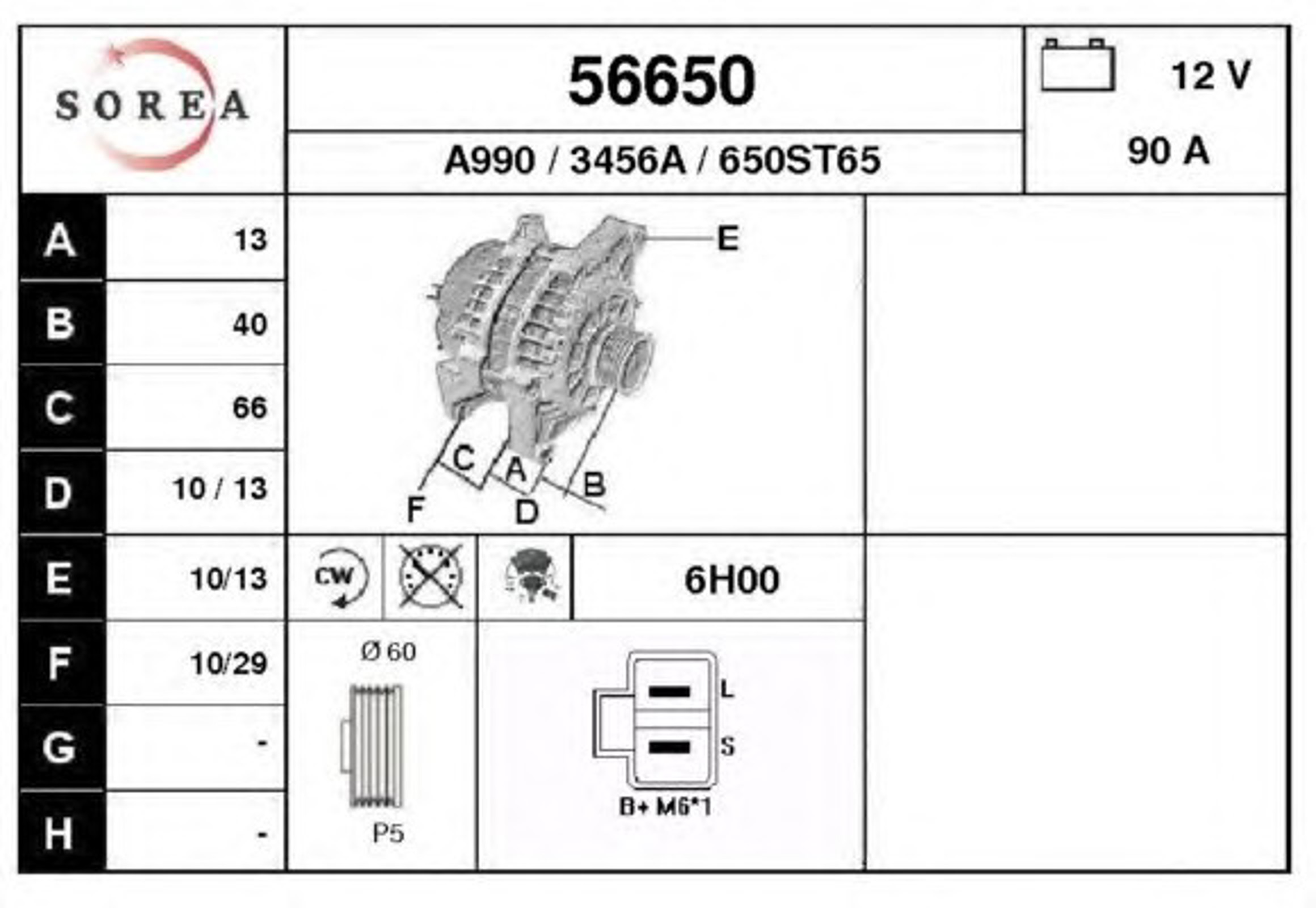 Генератор EAI 56650