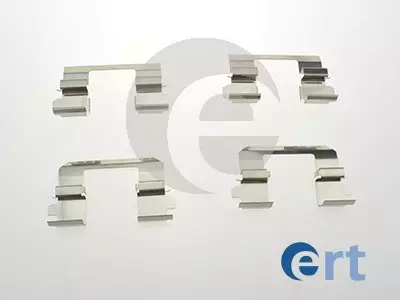 Комплектующие колодки дискового тормоза ERT 420150