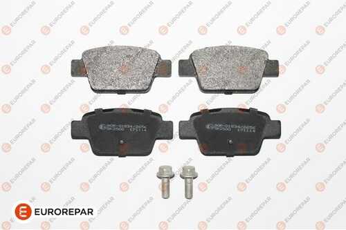 Колодки тормозные дисковые fiat stilo (192) 1.6 16v 01 rear EUROREPAR 1617256780