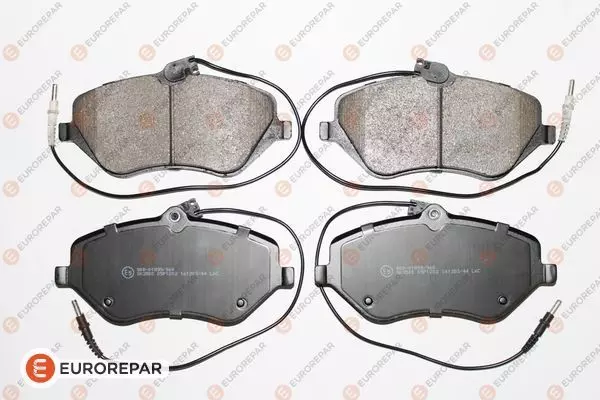 Колодки тормозные дисковые EUROREPAR 1617270180